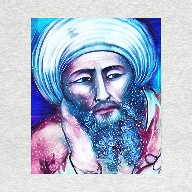 Averroes Snow Portrait | Averroes Artwork 13 by JustLit